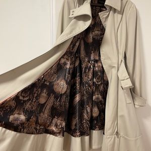 Ted Baker Chandelier Trench Coat (like new)